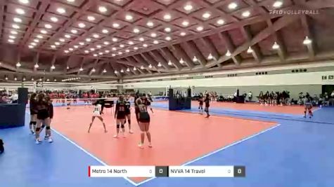 Metro 14 North vs NVVA 14 Travel - 2022 JVA Charm City Challenge presented by Nike