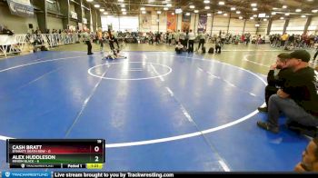 76 lbs Rd# 10- 4:00pm Saturday Final Pool - Cash Bratt, Dynasty Death Row vs Alex Huddleson, Minion Black