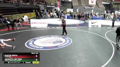 53 lbs Cons. Round 3 - Austin Smith, California vs Kenneth Lee Ying, Legacy Wrestling Center