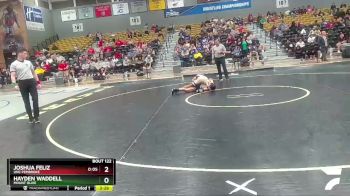 141 lbs Cons. Semi - Hayden Waddell, Mount Olive vs Joshua Feliz, UNC Pembroke