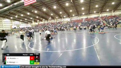 180 lbs Round 2 - Abigail Acosta, Stallions Wrestling Club vs Darryn Matagi, Westlake