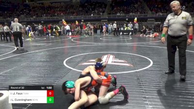 85 lbs Round Of 32 - Jake Faux, Tunkhannock vs Landen Cunningham, Reynolds