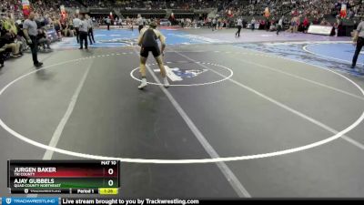 Champ. Round 1 - Ajay Gubbels, Quad County Northeast vs Jurgen Baker, Tri County