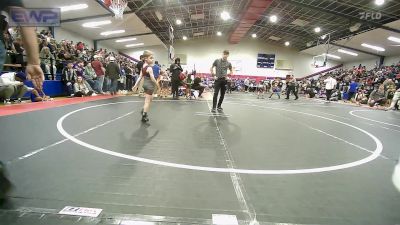 49 lbs Round Of 32 - Aksel Davis, Wagoner Takedown Club vs Graham Dial, Jenks Trojan Wrestling Club