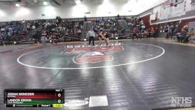 152 lbs Semifinal - Landon Krohn, Lake Roosevelt vs Josiah Skindzier, Kittitas