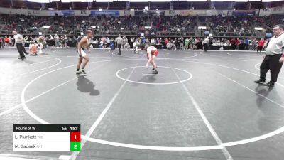 174 lbs Round Of 16 - Lucas Plunkett, The Community vs M Sadeek, Florida National Team