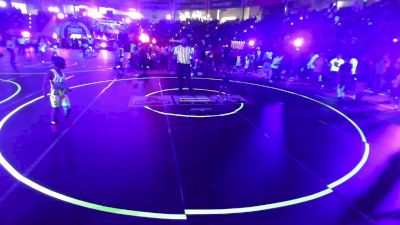 62 lbs Round Of 16 - Nico Serna, Juggernaut WC vs Cree Garza, Spokane Wrestling