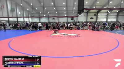 120 lbs Cons. Round 5 - Timothy Walker Jr, CA vs Madden Sandoval, OR