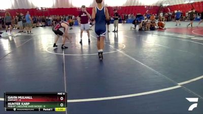 119-119 lbs Round 3 - Gavin Mulhall, Bartlett vs Hunter Karp, Pequot Lakes/Pine River Backus