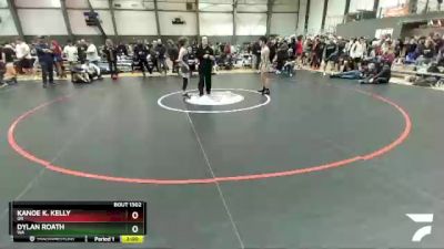 106 lbs Round 2 - Kanoe K. Kelly, OR vs Dylan Roath, WA