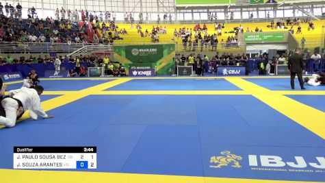 JOÃO PAULO SOUSA BEZERRA vs JULIO SOUZA ARANTES 2024 Brasileiro Jiu-Jitsu IBJJF