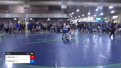 92 kg Rnd Of 64 - Edgar Ramirez, California vs Cael Mielnik, Maryland