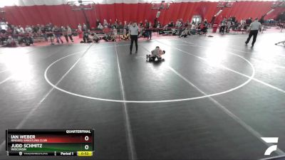 59 lbs Quarterfinal - Ian Weber, Ringers Wrestling Club vs Judd Schmitz, Wisconsin