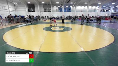 72 lbs Round Of 16 - Gavin Fernald, Smitty's Wrestling Barn vs Jonathan Quesada, Fisheye WC