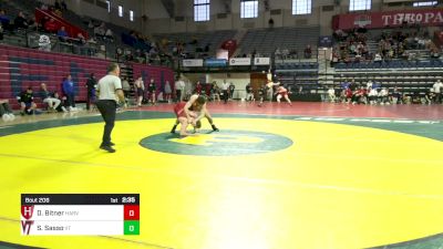 197 lbs Consi Of 8 #2 - Daniel Bitner, Harvard vs Sonny Sasso, Virginia Tech