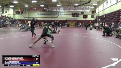 Junior-6 lbs Round 1 - Wyatt Nachreiner, Sarbacker Wrestling Academy vs Elias Bieschke, Big Game Wrestling Club