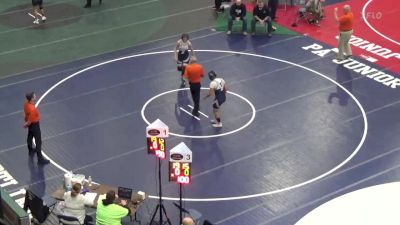 135 lbs Final - Sayona Harris-Haye, Greater Johnstown vs Charlotte Hunt, Philipsburg-Osceola