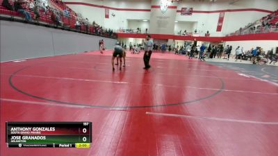 157 lbs Round 5 - Jose Granados, Arlington vs Anthony Gonzales, South Grand Prairie