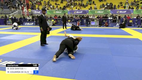 RAFAELLA DOS SANTOS vs MARIA EDUARDA DE OLIVEIRA NASCIM 2024 Brasileiro Jiu-Jitsu IBJJF