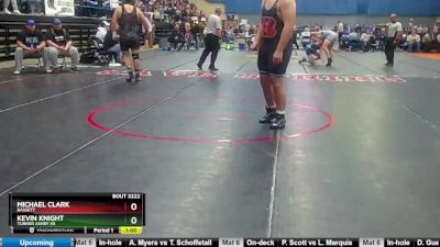 3 - 285 lbs Cons. Round 1 - Kevin Knight, Turner Ashby HS vs Michael Clark, Bassett