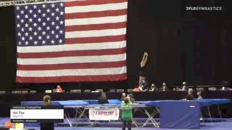 Avi Fox - Individual Trampoline, Rays TnT - 2021 USA Gymnastics Championships