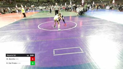 65 lbs Round Of 32 - Matthew Bonilla, Iron Horse vs Ryland Del Prete, Olympic