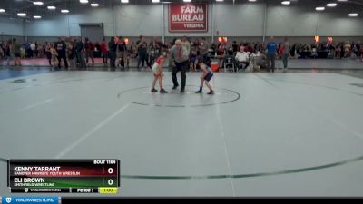 49 lbs Cons. Round 3 - Eli Brown, Smithfield Wrestling vs Kenny Tarrant, Hanover Hawkeye Youth Wrestlin