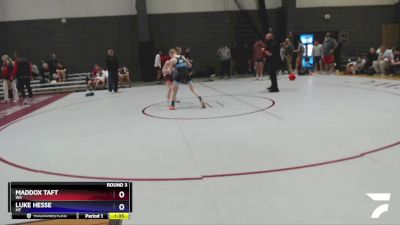 88 lbs Round 3 - Maddox Taft, WA vs Luke Hesse, MT