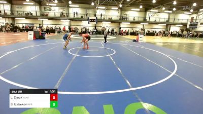 170A lbs Quarterfinal - Liam Crook, Askren Wrestling Acadamy/kauakauna High School vs Bekbol Izabekov, Mpr