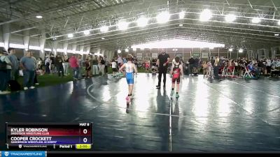 67 lbs Semifinal - Kyler Robinson, Shootbox Wrestling Club vs Cooper Crockett, Sanderson Wrestling Academy