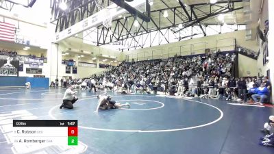 133 lbs Round Of 32 - Charlie Robson, Conwell Egan vs Ashton Romberger, Chambersburg