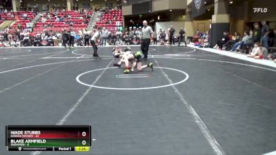 110 lbs Round 4 (6 Team) - Wade Stubbs, Kansas Mayhem vs Blake Armfield, $nowmen