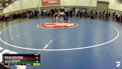 97 lbs Cons. Round 5 - Nolan Adolphson, Scanlan Wrestling Academy vs Sayge Herndon, Noke Wrestling RTC