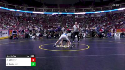 121 lbs Round Of 16 - Antonio Boni, Central Valley vs Aaron Seidel, Northern Lebanon