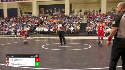 174 lbs 3rd Place - Benny Baker, Cornell vs Philip Conigliaro, Harvard