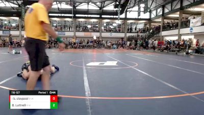 116-127 lbs Semifinal - Brock Claypool, Izzy Style vs Blake Luttrell, Cerberus