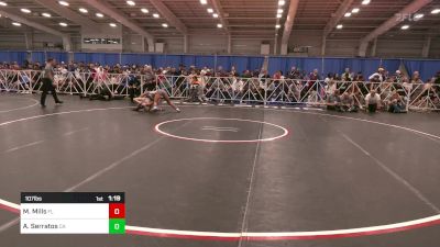 107 lbs Final - Mariah Mills, FL vs Alicia Serratos, CA