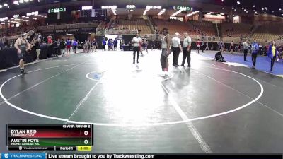 285 lbs Champ. Round 2 - Austin Foye, Palmetto Ridge H.S. vs Dylan Reid, Treasure Coast