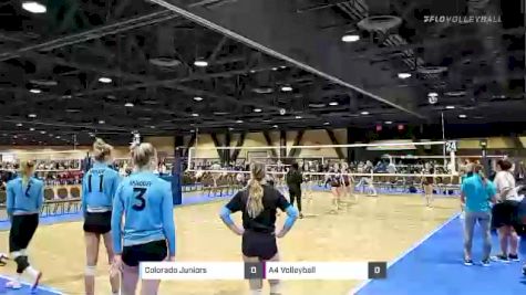 Colorado Juniors vs A4 Volleyball - 2022 JVA West Coast Cup presented by Nike