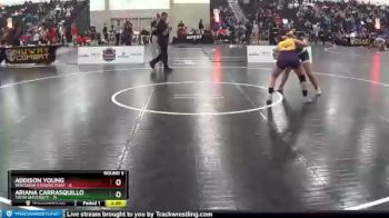 136 lbs Round 5 (12 Team) - Ariana Carrasquillo, Tiffin University vs Addison Young, Wisconsin Stevens Point