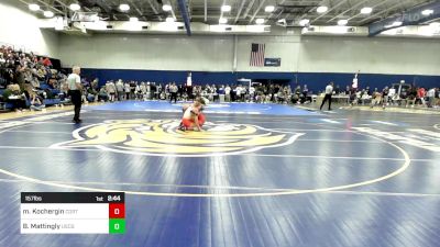 157 lbs Round Of 32 - Maxim Kochergin, Cortland vs Brendan Mattingly, Coast Guard