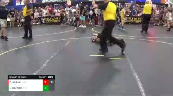 46 lbs Round 1 (6 Team) - Lorenzo Barbieri, Steel Valley vs Crew Mohler, Iowa Elite