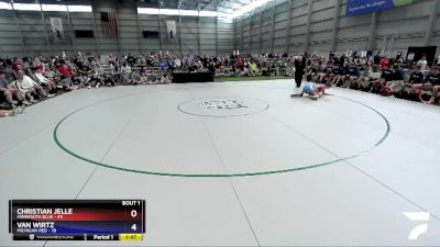 126 lbs Round 1 (16 Team) - Christian Jelle, Minnesota Blue vs Van Wirtz, Michigan Red