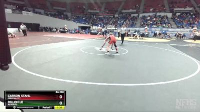 6A-138 lbs Champ. Round 2 - Dillon Le, Newberg vs Carson Stahl, Oregon City