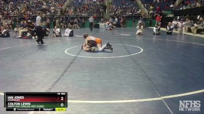 1A 106 lbs Cons. Semi - Ian Jones, Starmount vs Colton Lewis, North East Carolina Prep School