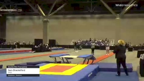 Sam Shackelford - Double Mini Trampoline, GKSC - 2021 USA Gymnastics Championships
