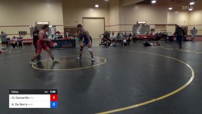 100 kg Semis - Gabriel Camarillo, California vs Kyle De Berry, Mad Cow Wrestling Club