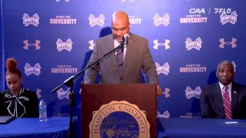 Replay: Hampton WBB Press Conference | Mar 27 @ 10 AM