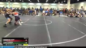 132 lbs Round 4 (8 Team) - Anderson Heap, Southside Mafia vs Cash Ciliento, Backyard Boyz Blue