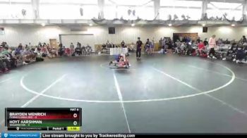 87 lbs Round 3 (8 Team) - Brayden Wenrich, Pennsylvania Red vs Hoyt Harshman, Washington